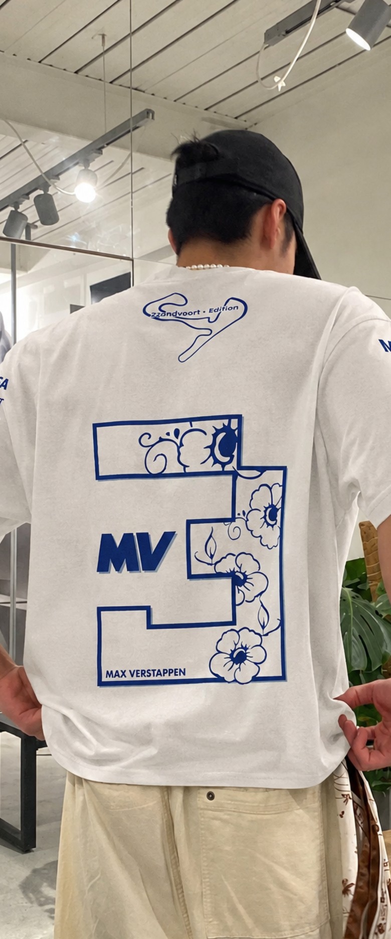 Camiseta Oversized Verstappen Race Home