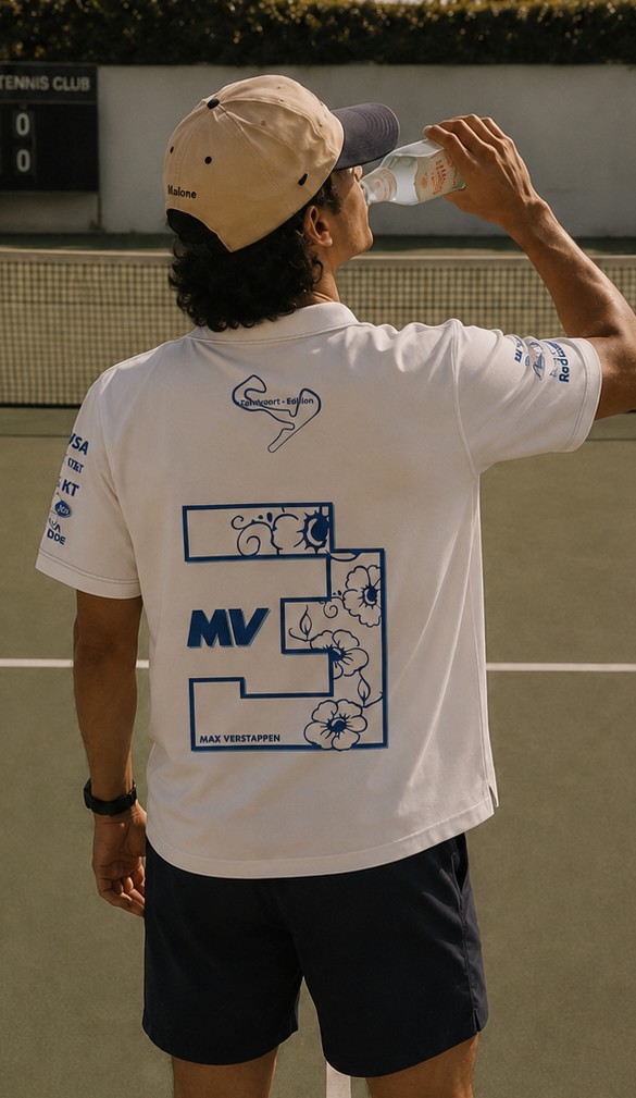 Camisa Polo Verstappen The Last Race